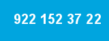 922 152 37 22
